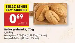 Biedronka bułka grahamka 70 g oferta