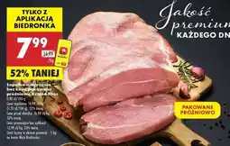 Biedronka Łopatka wieprzowa bez kości pakowana próżniowo Kraina Mięs oferta