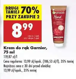 Biedronka Krem do rąk Garnier, 75 ml oferta