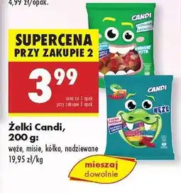 Biedronka Żelki Candi, 200 g oferta