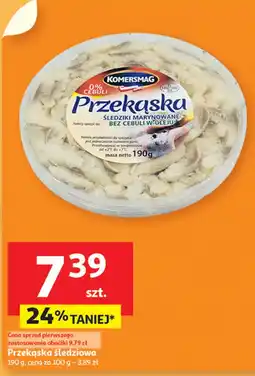 Auchan Przekąska śledziowa Komersmag oferta