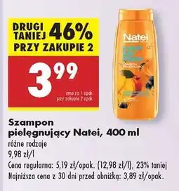 Biedronka Szampon pielęgnujący Natei, 400 ml oferta