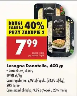 Biedronka Lasagne Donatello, 400 g oferta