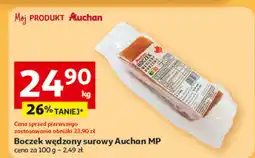 Auchan Boczek wędzony surowy Auchan oferta