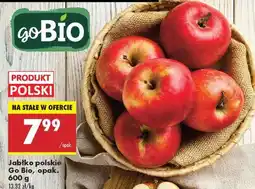 Biedronka Jabłko polskie Go Bio, opak oferta