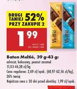 Biedronka Baton Meltié, 39 g-43 g oferta