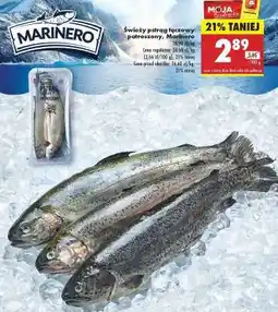 Biedronka Świeży pstrąg tęczowy patroszony Marinero oferta