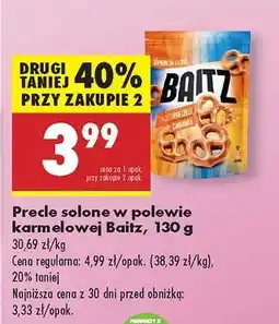 Biedronka Precle solone w polewie karmelowej Baitz, 130 g oferta