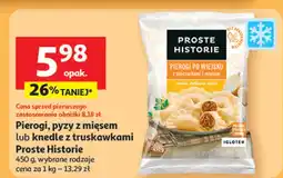 Auchan Pierogi z mięsem Proste Historie oferta