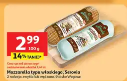 Auchan Ser mozzarella typu włoskiego Serovia oferta