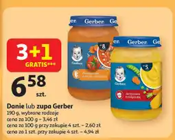 Auchan Danie/zupa Gerber oferta