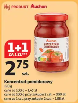 Auchan Koncentrat pomidorowy Auchan oferta