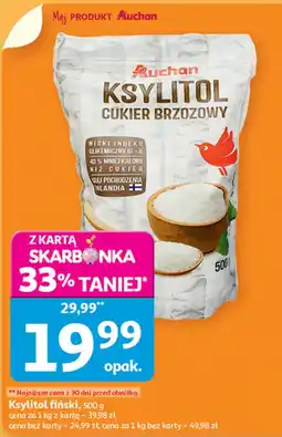 Auchan Ksylitol Auchan oferta