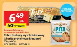 Auchan Pita proteinowa Kieszonki oferta