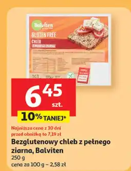 Auchan Chleb bezglutenowy Balviten oferta