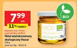 Auchan Miód wielokwiatowy Bio Huzar oferta