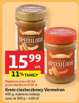 Auchan Krem ciasteczkowy Vermeiren oferta