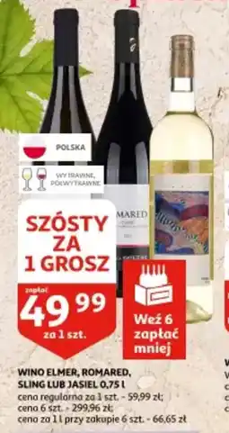Auchan Wino Elmer, Romared, Sling lub Jasiel oferta