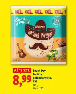 Lidl Tortilla Snack Day oferta