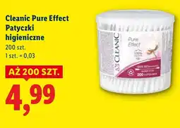 Lidl Patyczki higieniczne Cleanic pure oferta
