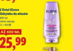 Lidl Odżywka do włosów Elseve oferta