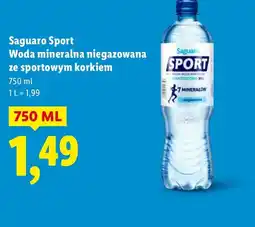 Lidl Woda mineralna Saguaro oferta