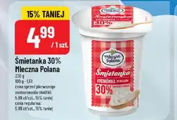 Polomarket Śmietanka 30% Mleczna Polana oferta