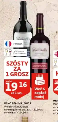 Auchan Wino Beauvillon oferta