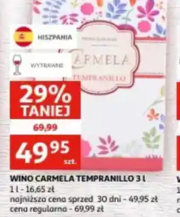 Auchan Wino Carmela Tempranillo oferta