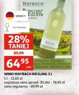 Auchan Wino Maybach Riesling oferta