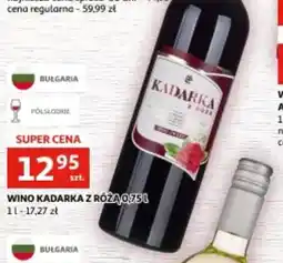 Auchan Wino Kadarka z różą oferta