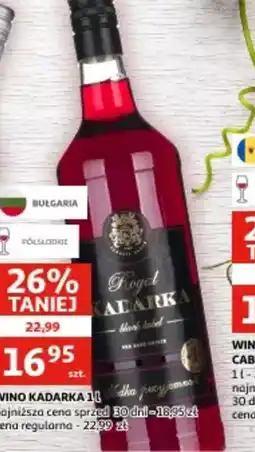 Auchan Wino Kadarka oferta