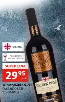Auchan Wino Kazbek oferta