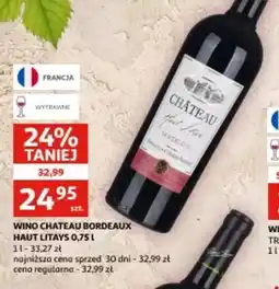 Auchan Wino Chateau Bordeaux Haut Litays oferta