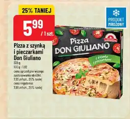 Polomarket Pizza z szynką i pieczarkami Don Giuliano oferta