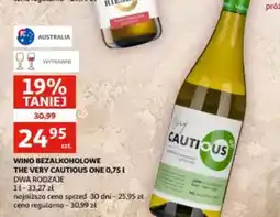 Auchan Wino bezalkoholowe The Very Cautious One oferta