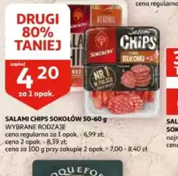 Auchan Salami Chips Sokołów oferta