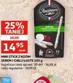 Auchan Mini stick z kozim serem i chilli Loste oferta