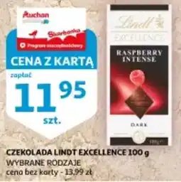Auchan Czekolada Lindt Excellence oferta