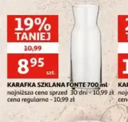 Auchan Karafka szklana Fonte oferta