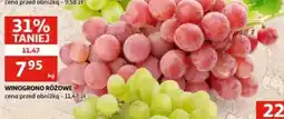 Auchan Winogrono różowe oferta