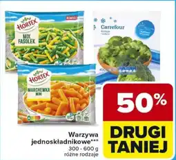 Carrefour Warzywa jednoskładnikowe oferta
