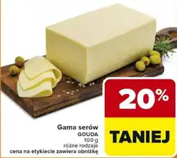 Carrefour Gama serów GOUDA oferta