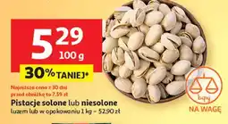 Auchan Pistacje niesolone oferta