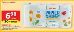 Auchan Papier toaletowy rumiankowy Auchan Różnorodne (Logo Czerwone) oferta