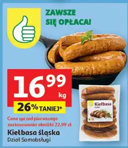 Auchan Kiełbasa śląska Podniesiony Kciuk oferta