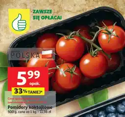 Auchan Pomidory koktajlowe Podniesiony Kciuk oferta