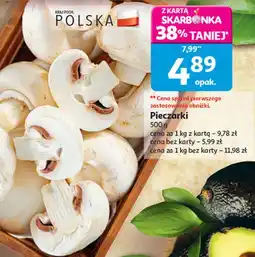 Auchan Pieczarki polska oferta