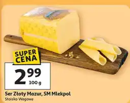 Auchan Ser złoty mazur Mlekpol oferta