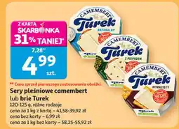 Auchan Ser camembert wyrazisty smak Turek oferta